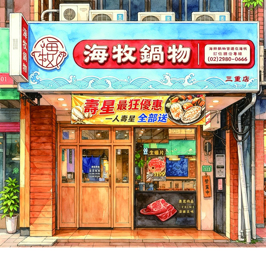 海牧水產鍋物 三重店